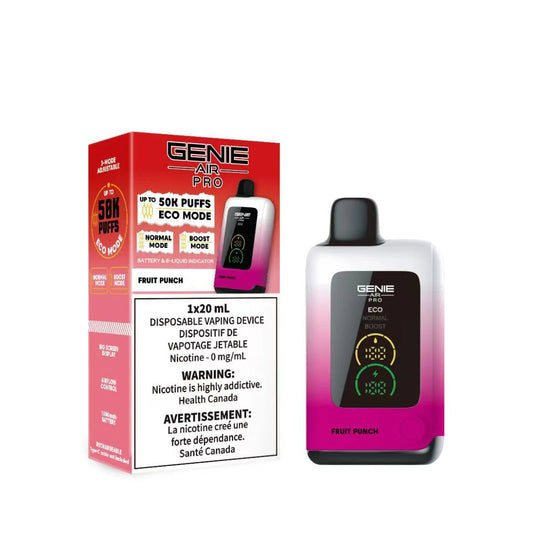 Genie Fruit Flash Zero Nicotine Orleans Vape