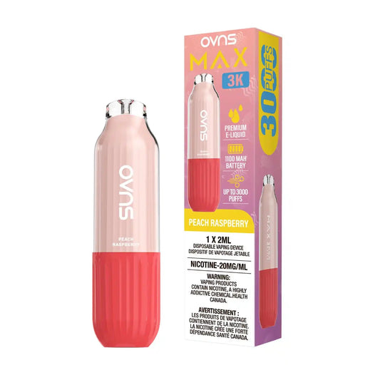 Ovns Max Peach Mango 3K Orleans Vape