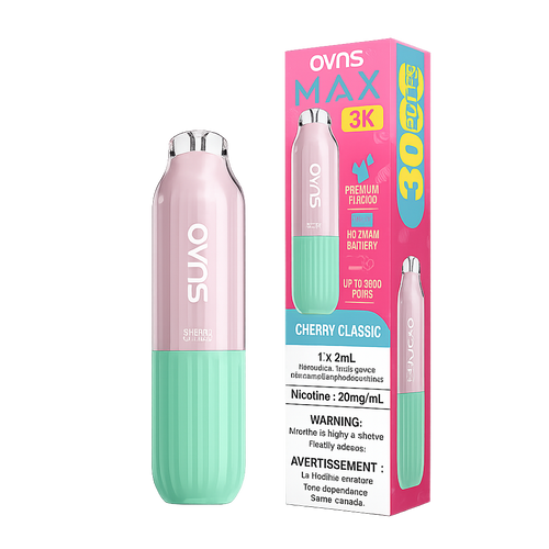 OVNS Max Blue Razz Cherry 3K Orleans Vape