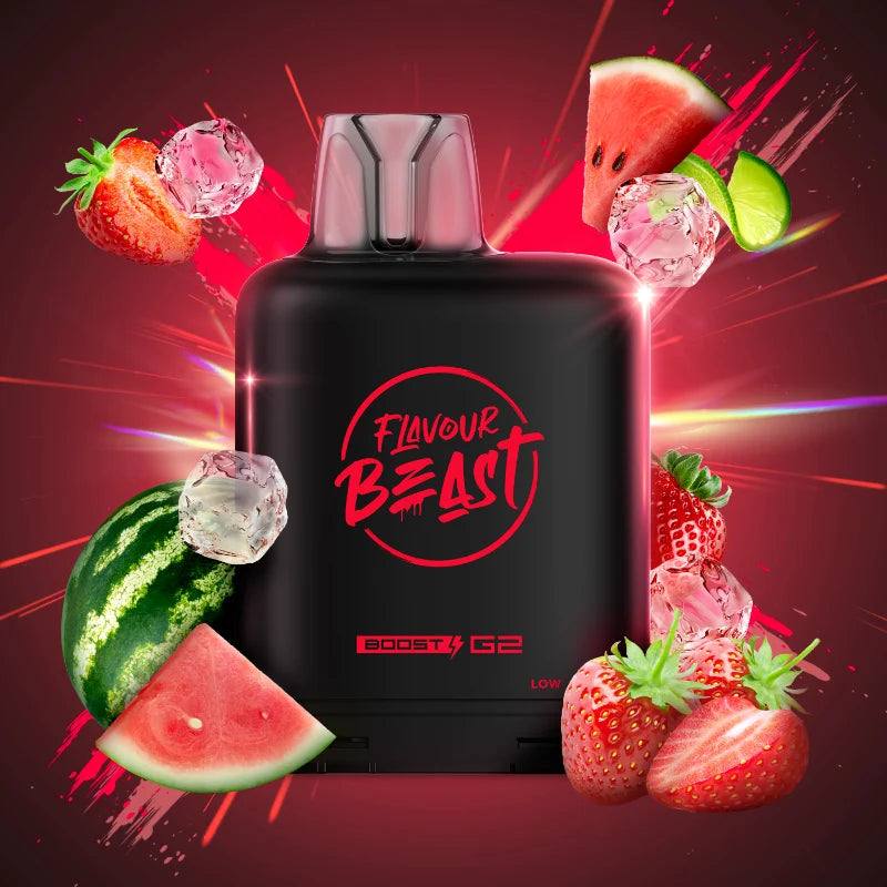 Level X Savage Strawberry Watermelon 50K Orleans Vape
