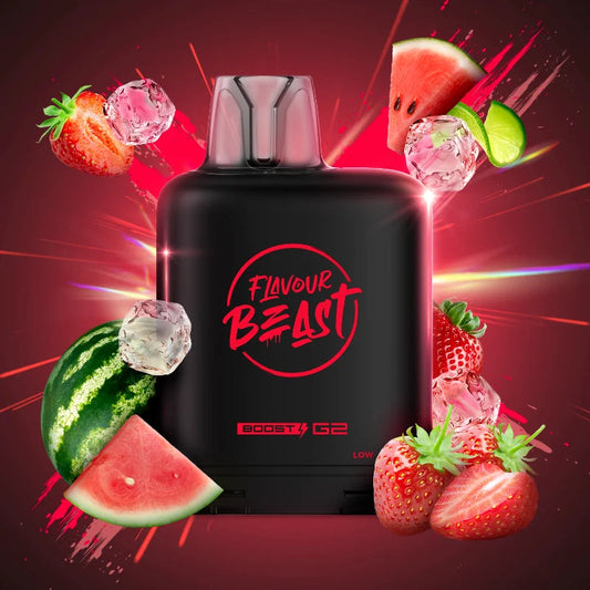 Level X Savage Strawberry Watermelon 50K Orleans Vape