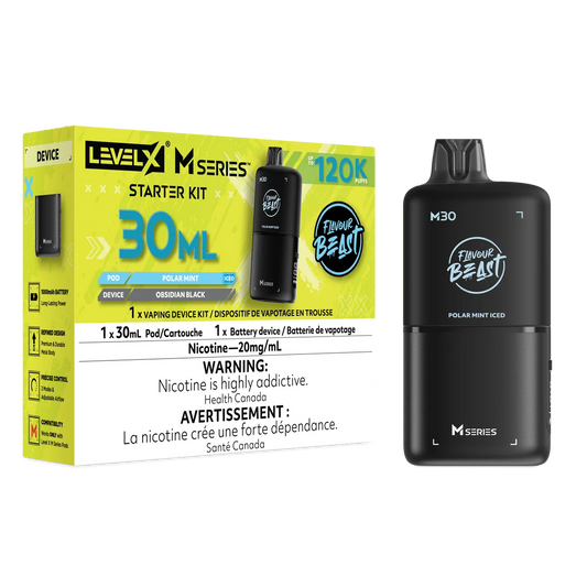 POLAR MINT Level X Starter Kit | 30ml Orleans Vape