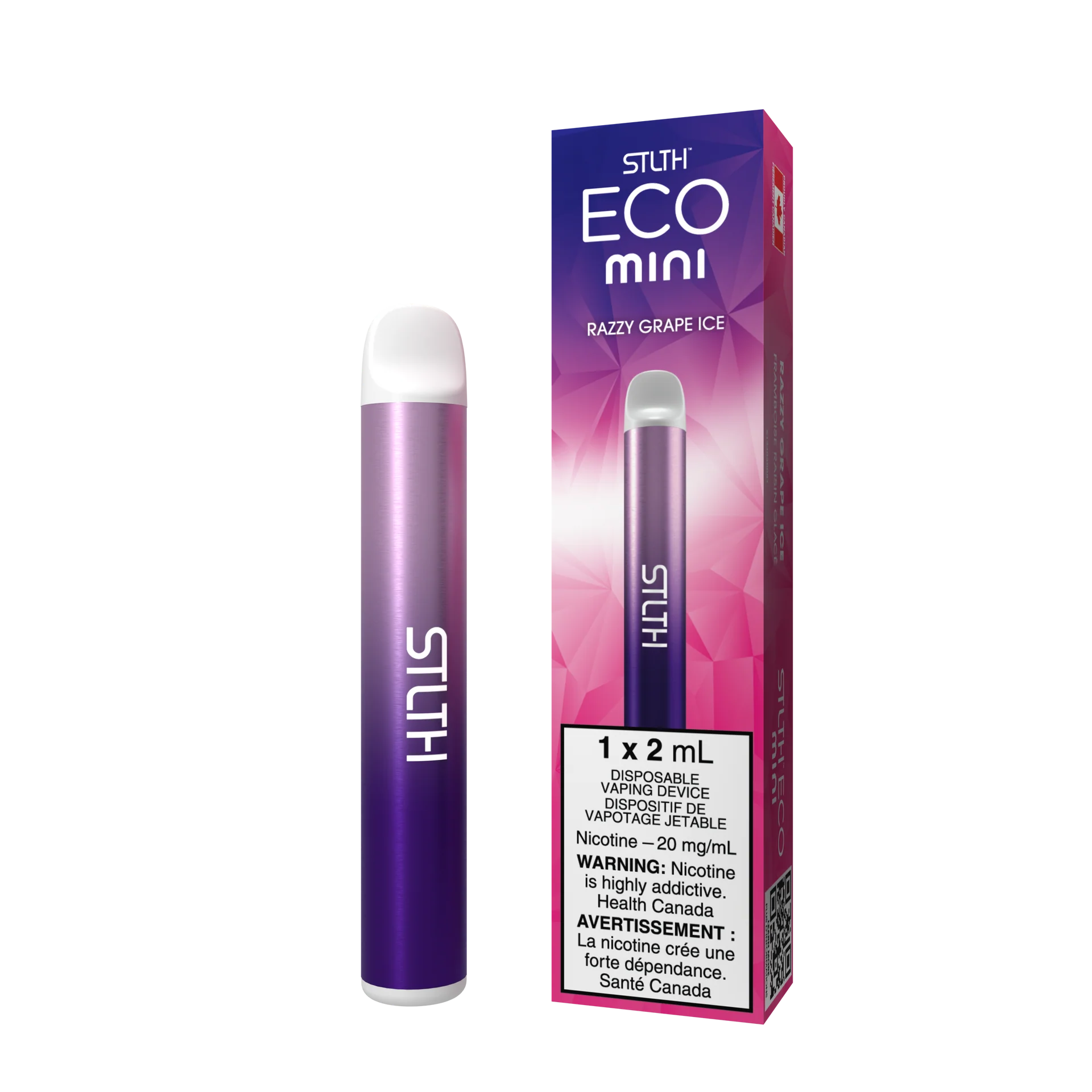 Razzy Grape Ice STLTH ECO MINI Orleans Vape