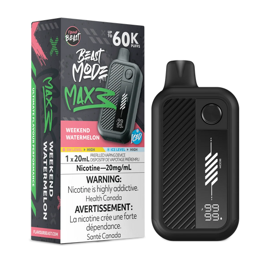 Flavour Beast Max 3 Weekend Watermelon 60K Orleans Vape