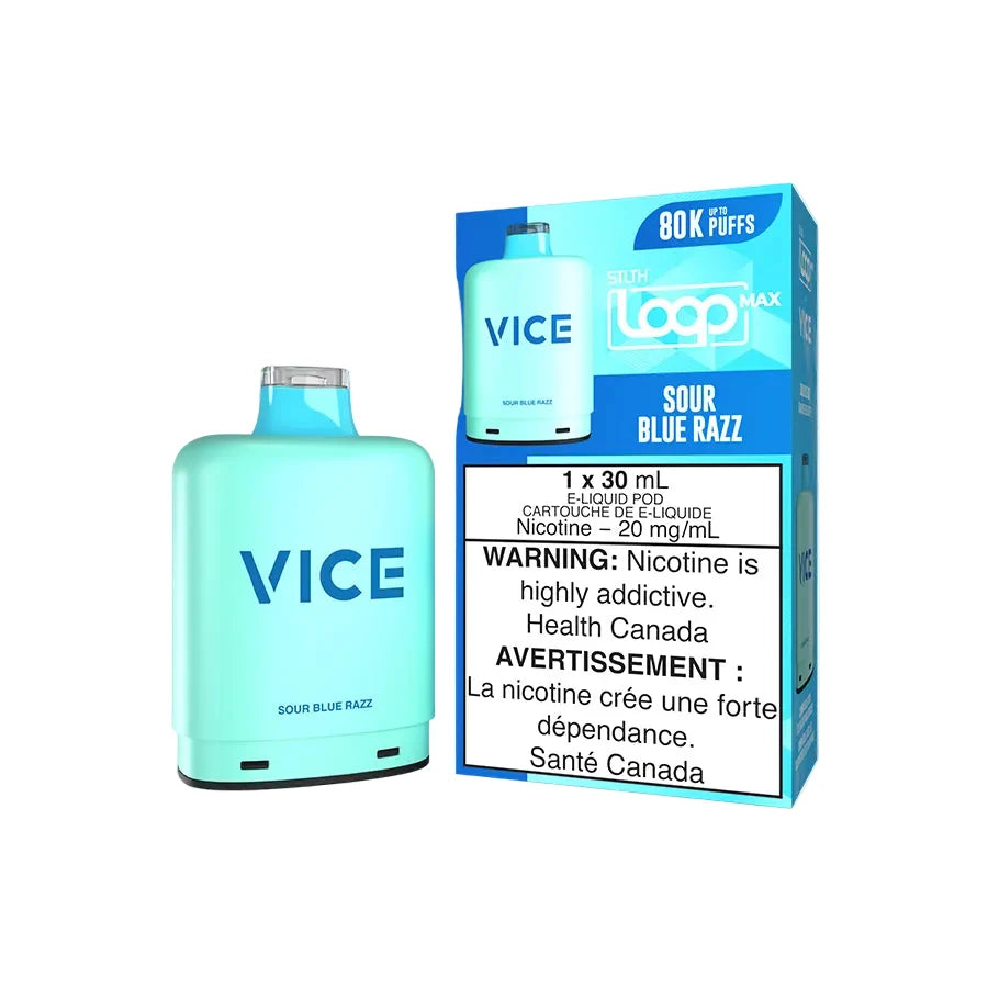 Stlth Loop Max Sour Blue Razz 80K Orleans Vape