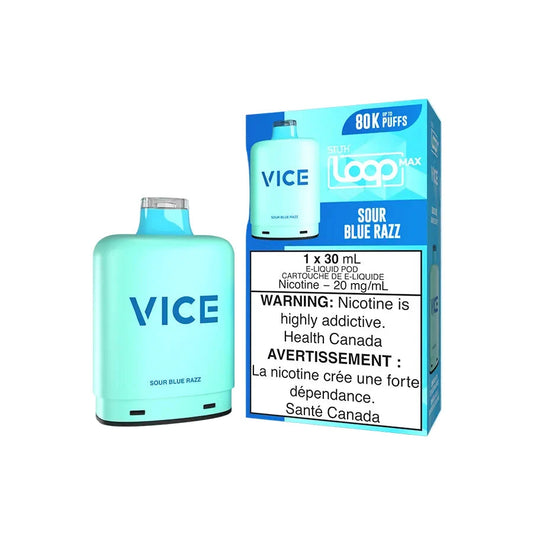 Stlth Loop Max Sour Blue Razz 80K Orleans Vape