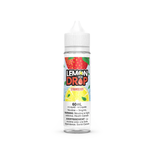 Lemon drop Ice Strawberry 60ml | 12mg e liquid Orleans Vape