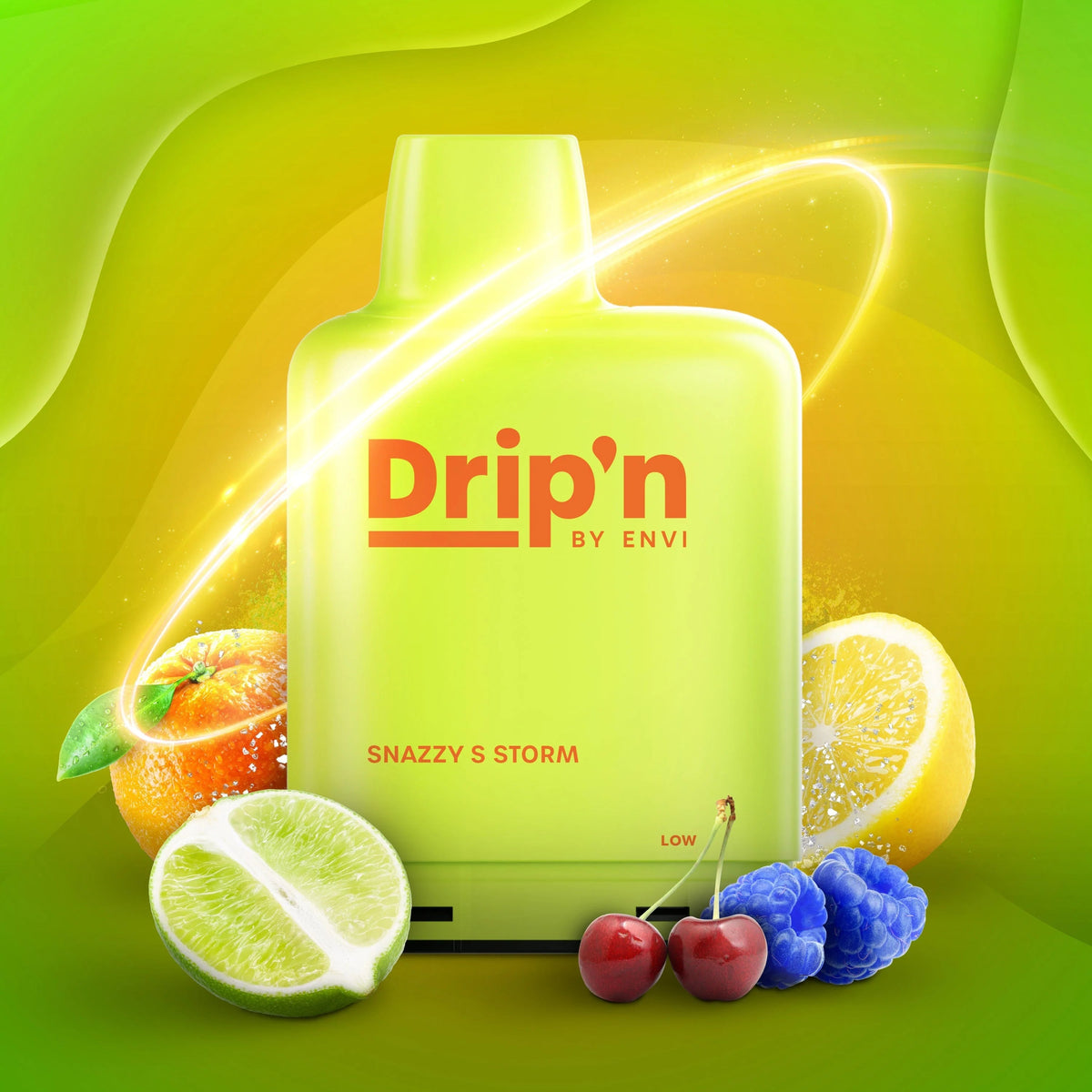 Level X M series SNAZZY S STROM Drip’n 30ml 120K pod Orleans Vape