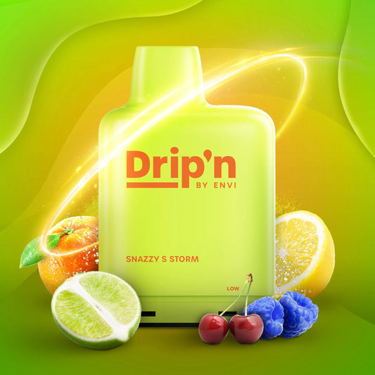 Level X M series SNAZZY S STROM Drip’n 30ml 120K pod Orleans Vape