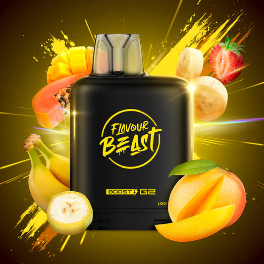 Level X Boost G2 -25k-Blastin Banana Mango Orleans Vape