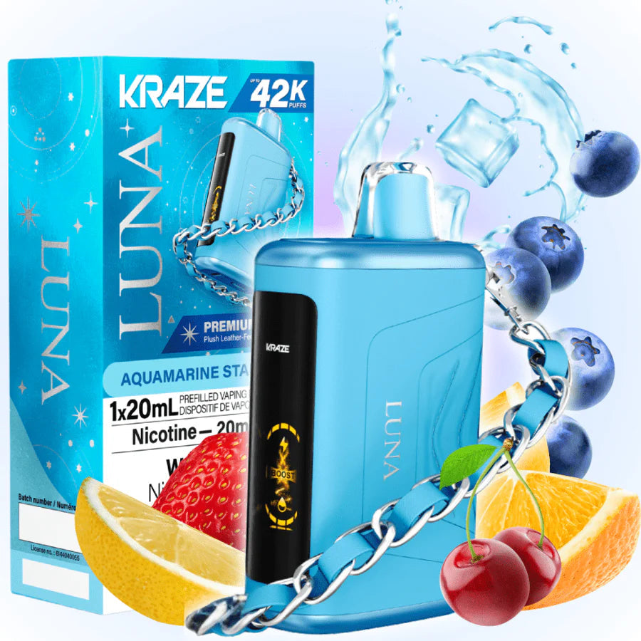 Kraze Luna 42k Aquamarine Star B Ice Orleans Vape