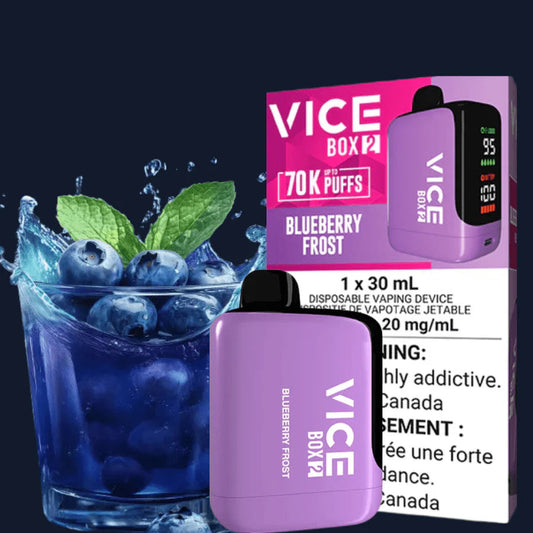 Vice Box 2 Blueberry Frost 70K Orleans Vape