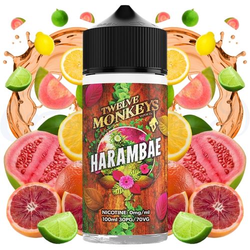 12 Monkeys Harambae Grapefruit Lemon Lime Orleans Vape