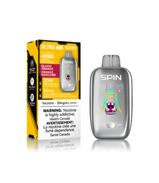 Spin Ultra 40K Blood Orange Orleans Vape