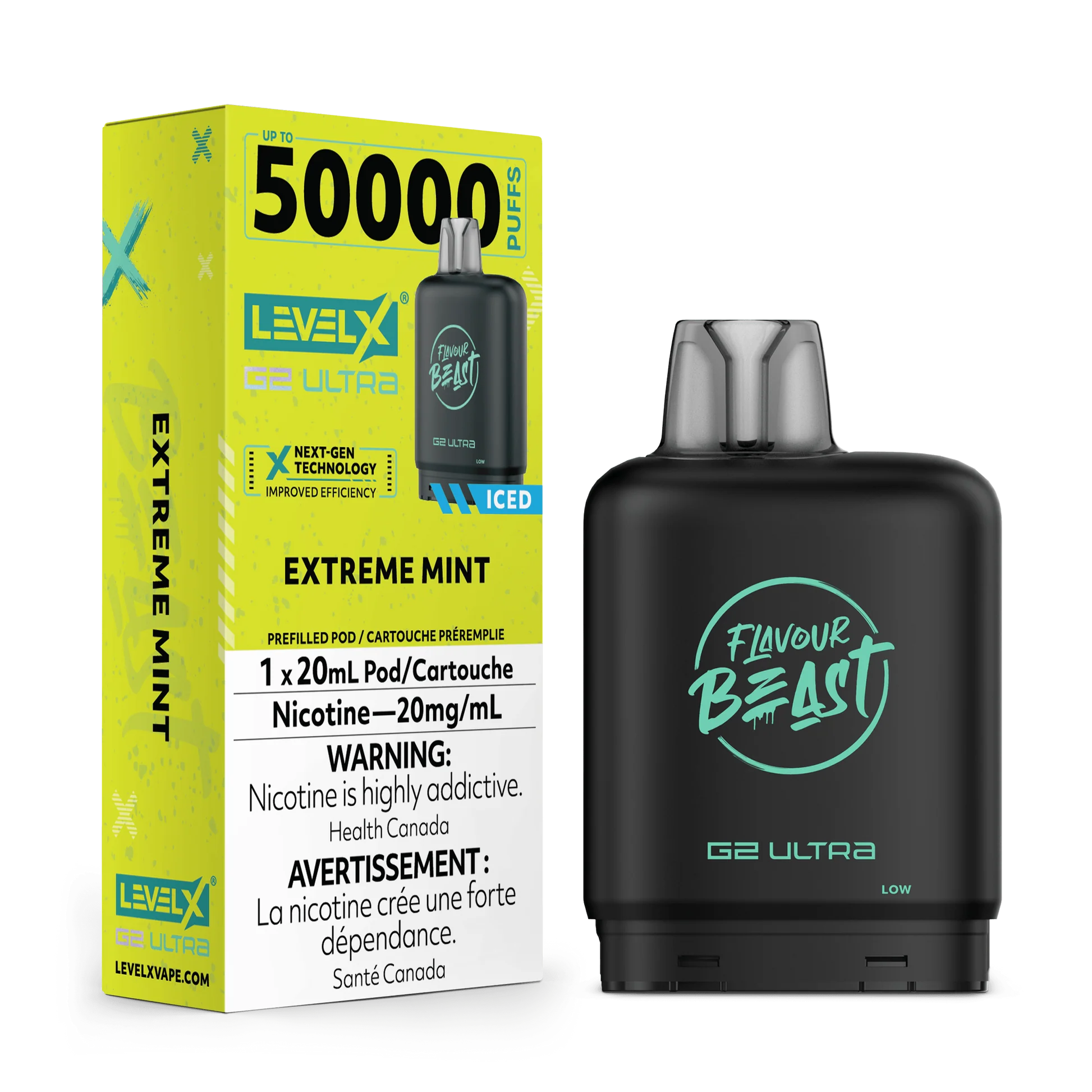 Extreme Mint Level X 50K Orleans Vape