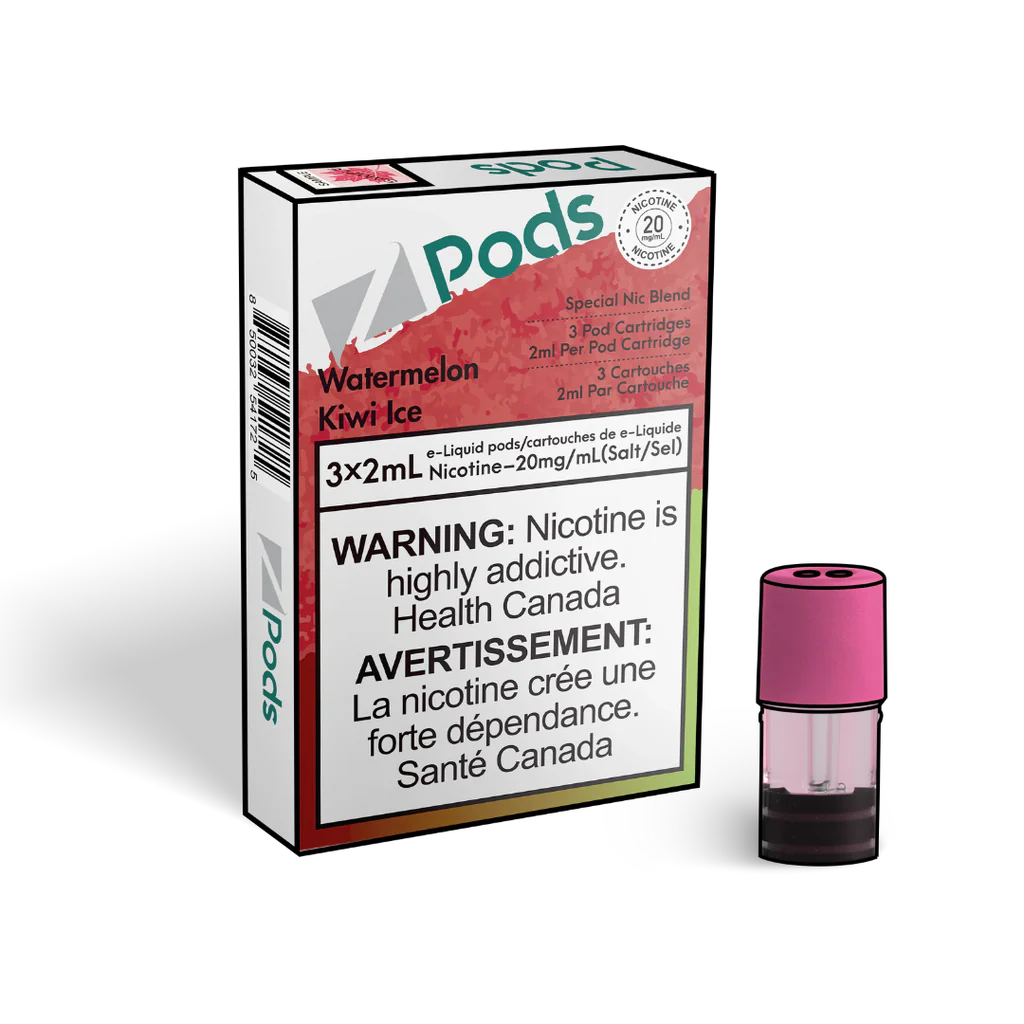 WATERMELON KIWI ICE Z POD Orleans Vape