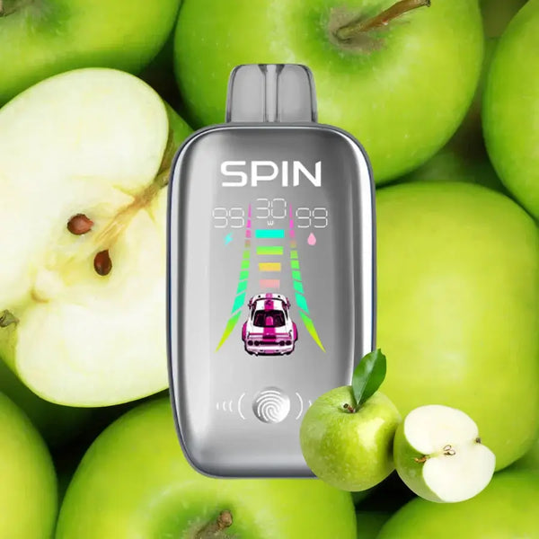 Spin Ultra 40K Green Apple Orleans Vape