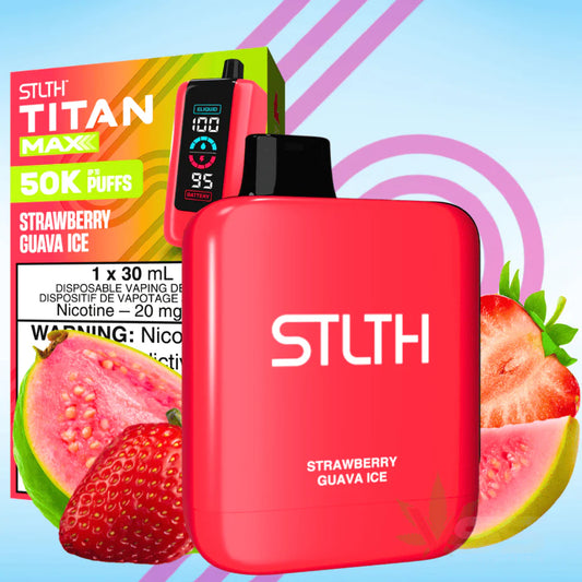 Stlth Titan Max Strawberry Guava Ice 50K