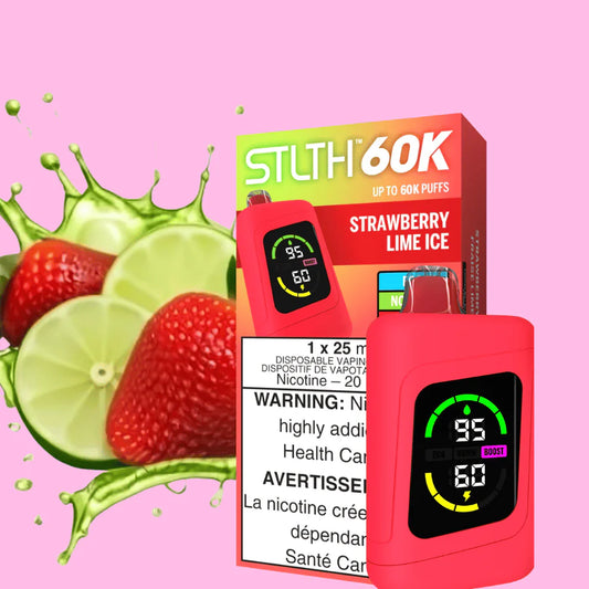 Stlth 60K Strawberry Lime Ice