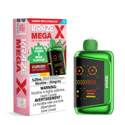 Cherry MTN Citrus Ice Kraze Mega X 48K