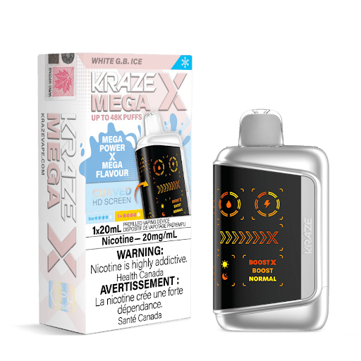 White G.B. Ice Kraze Mega X 48K