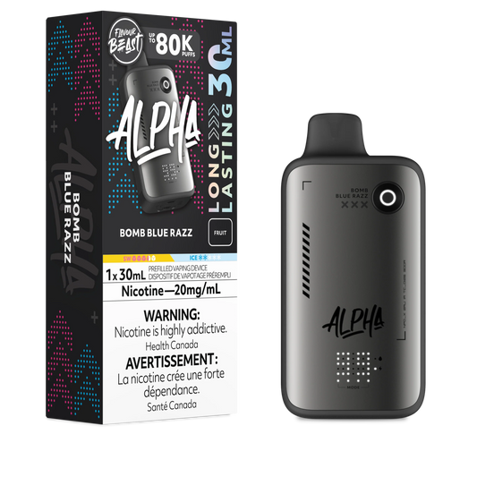 Flavour Beast BOMB BLUE RAZZ 80K Orleans Vape