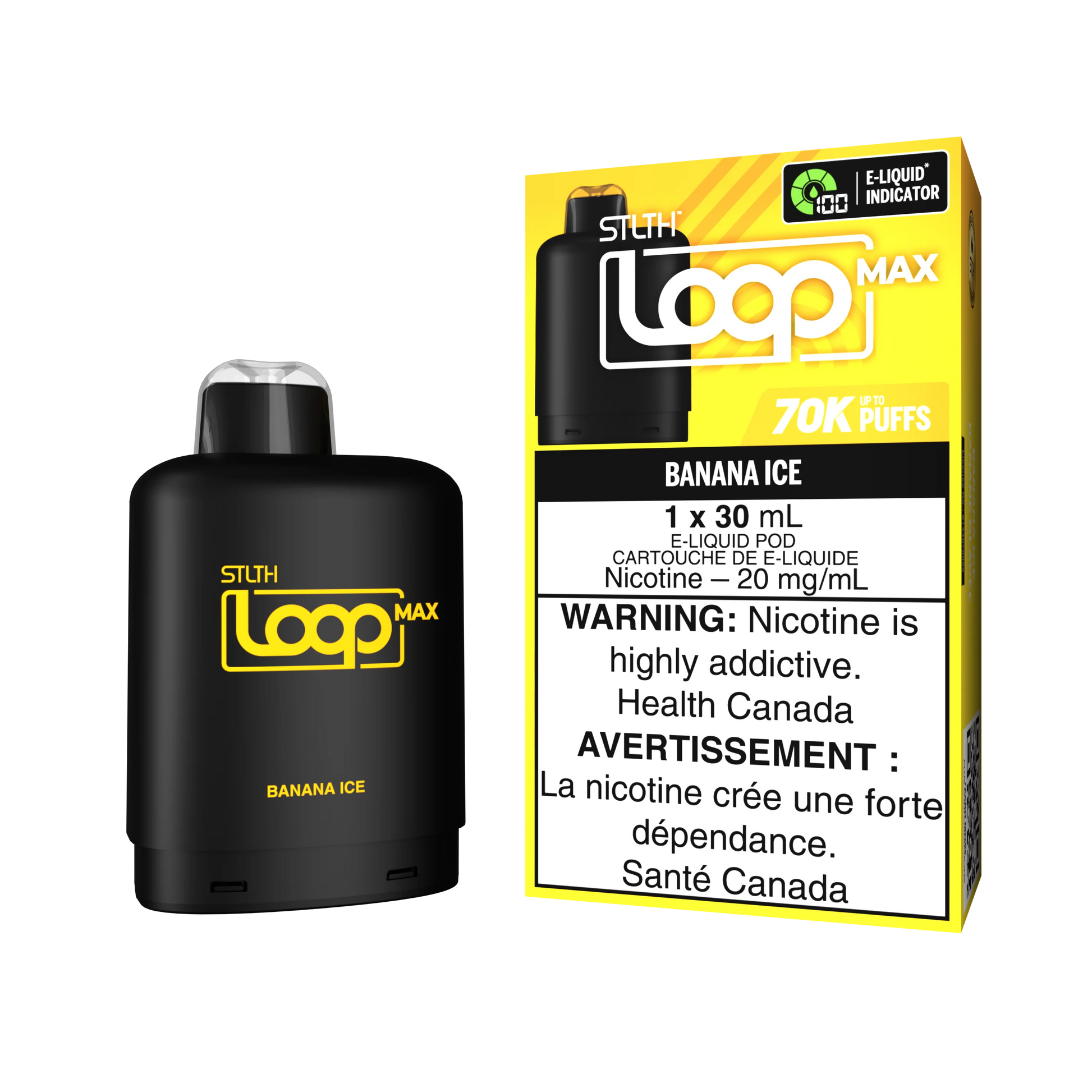 Stlth Loop Max 70K BANANA ICE Orleans Vape
