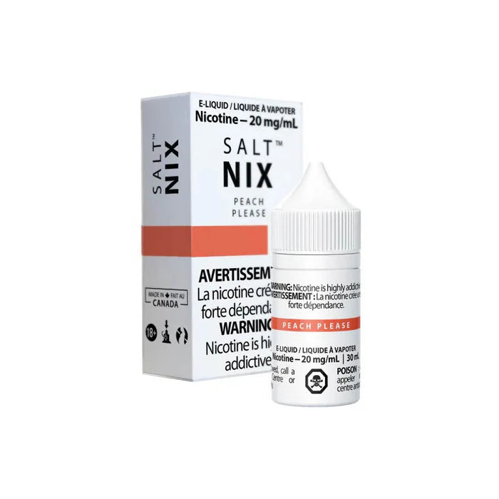 SALT NIX PEACH PLEASE 20mg|30ml Orleans Vape