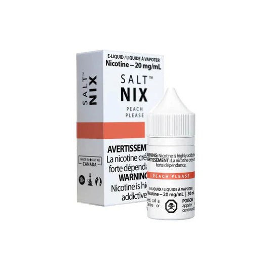 SALT NIX PEACH PLEASE 20mg|30ml Orleans Vape