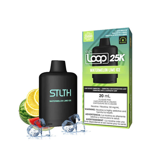Stlth Loop 25K WATERMELON LIME ICE Orleans Vape