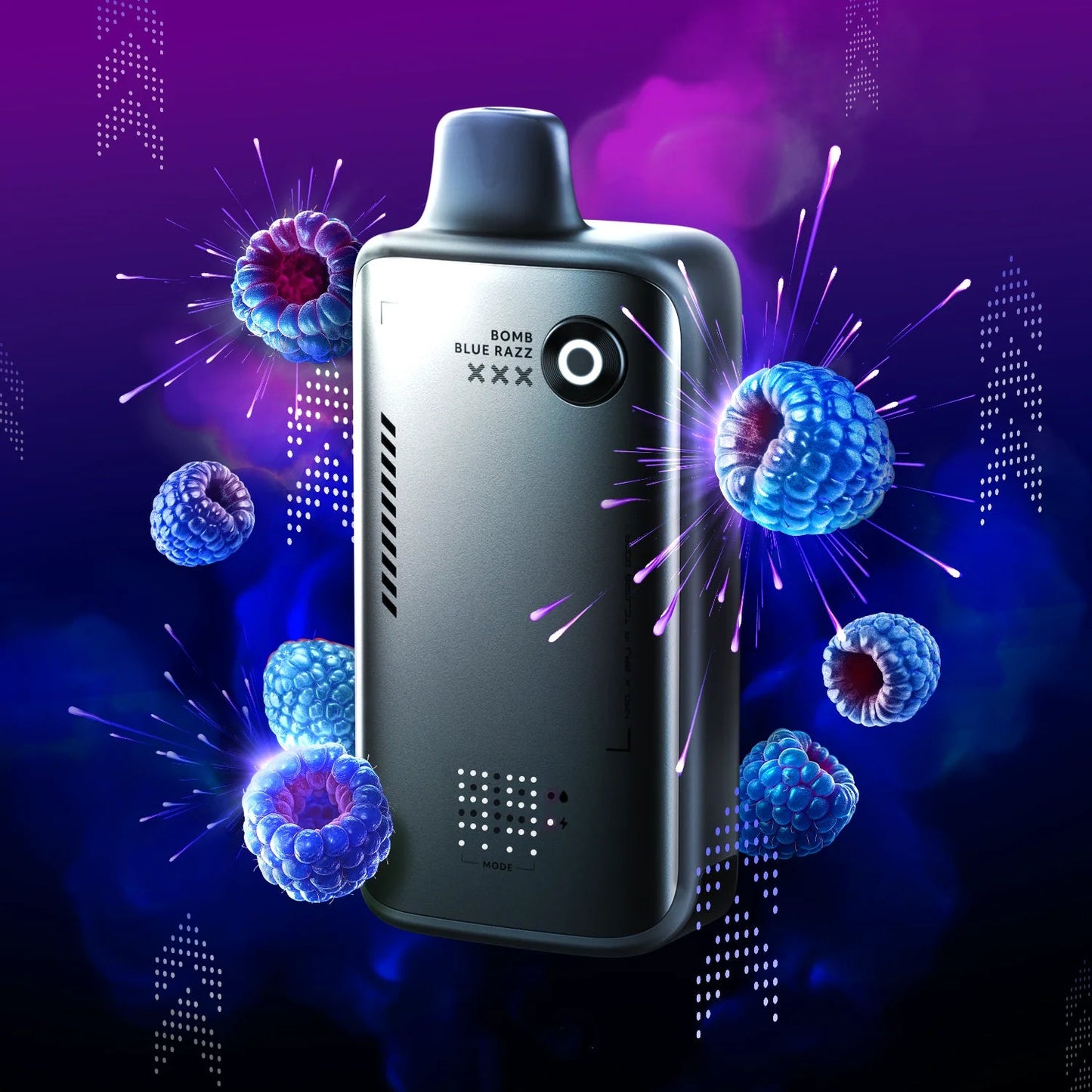 Flavour Beast Alpha BOMB BLUE RAZZ 80K Orleans Vape
