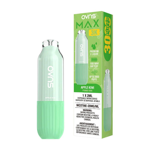 OVNS MAX 3000 APPLE KIWI Orleans Vape