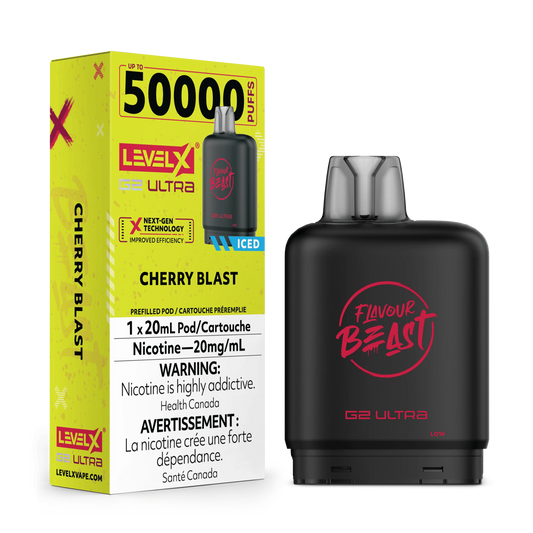 Level X CHERRY BLAST 50k Orleans Vape