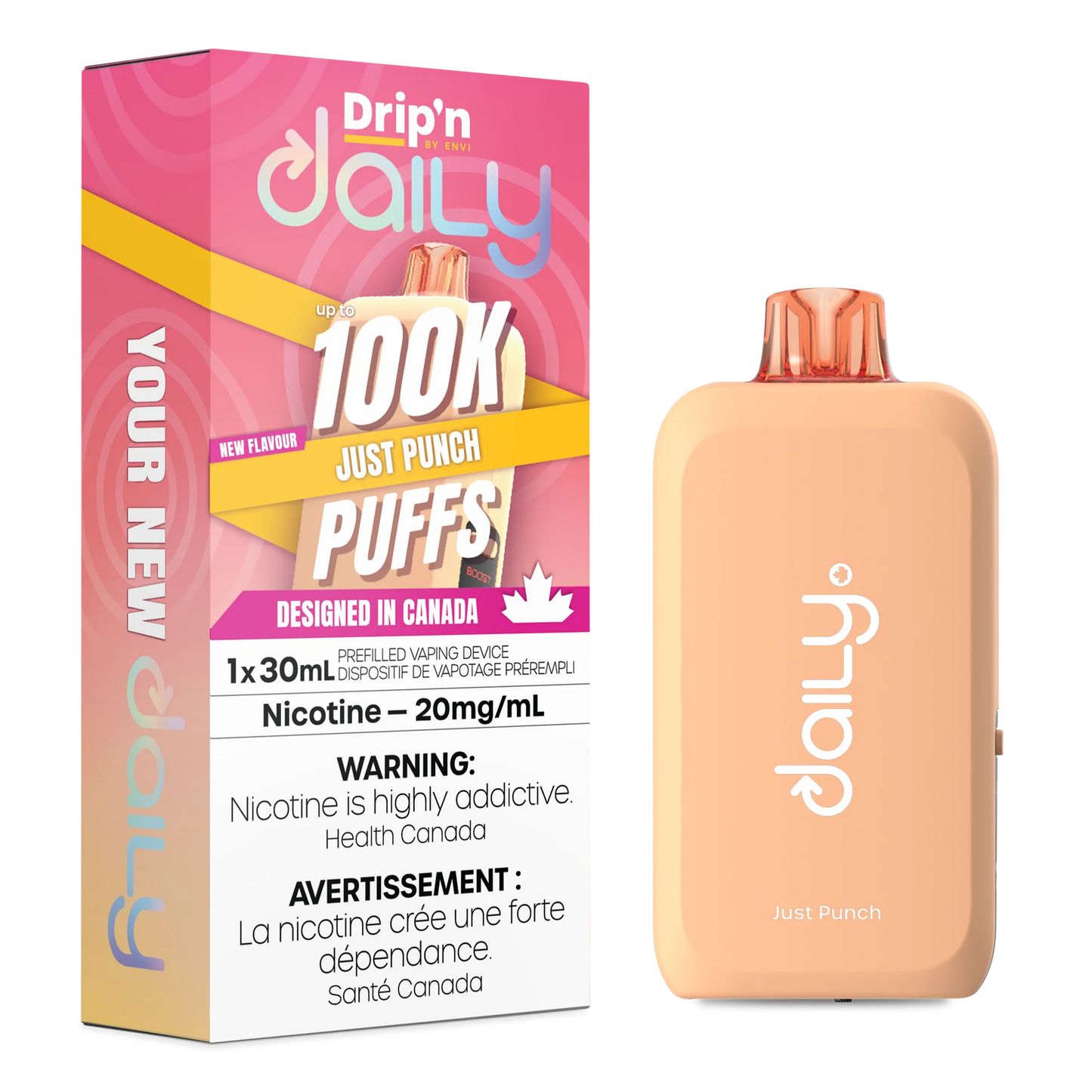 Drip’n Daily JUST PUNCH 100K Orleans Vape