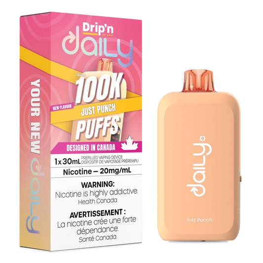 Drip’n Daily JUST PUNCH 100K Orleans Vape