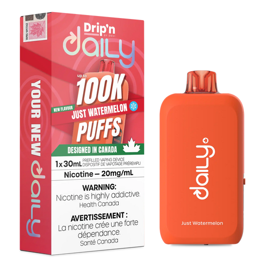 Drip’n Daily JUST WATERMELON 100K Orleans Vape