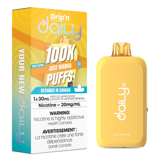 Drip’n Daily JUST MANGO 100K Orleans Vape