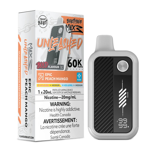 Beast Mode Max 3 Unleashed EPIC PEACH MANGO 60K Orleans Vape