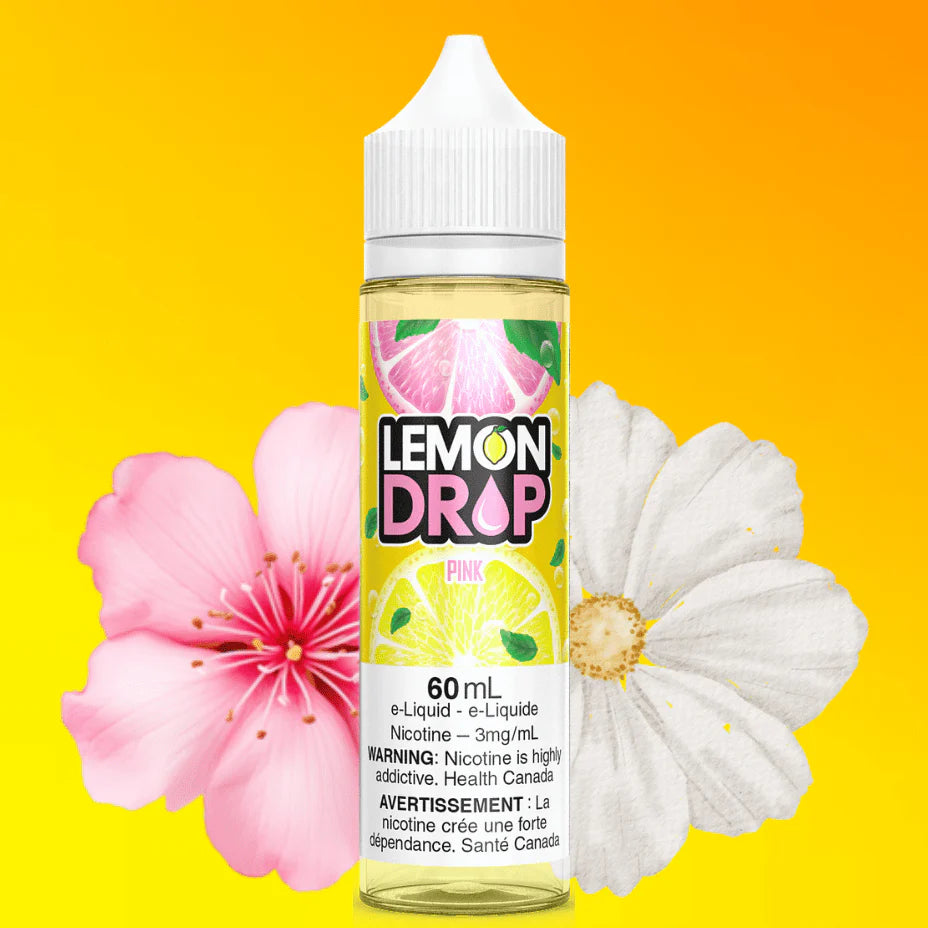 Lemon Drop PINK ROSE 60ml | 3mg Orleans Vape
