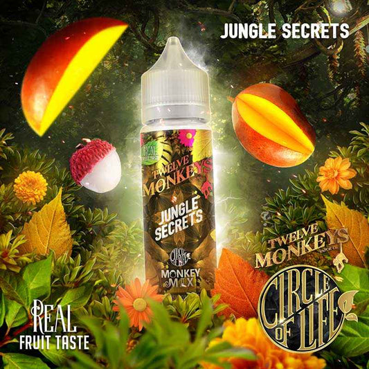 Twelve Monkey e liquid JUNGLE SECRETS 6mg | 60ml Orleans Vape