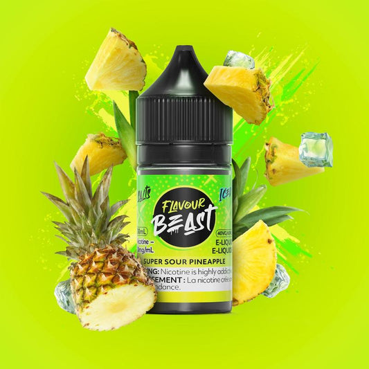 Super Sour Pineapple flavour beast e liquid 30ml | 20mg Orleans Vape