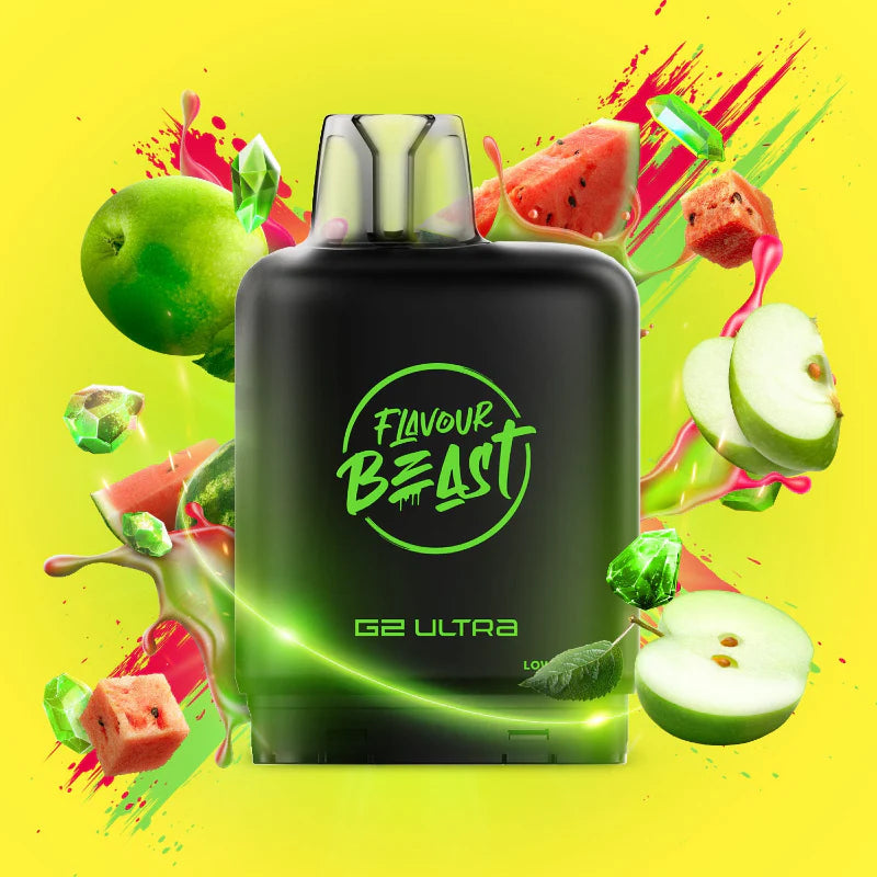 Level X 50K GUSHIN WATERMELON APPLE Orleans Vape