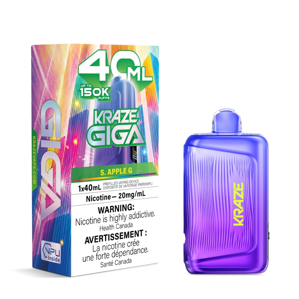 Kraze GIGA S. APPLE G | 40ML | Orleans Vape