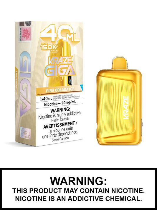 Kraze GIGA PINA COLADA ICE| 40ML | Orleans Vape