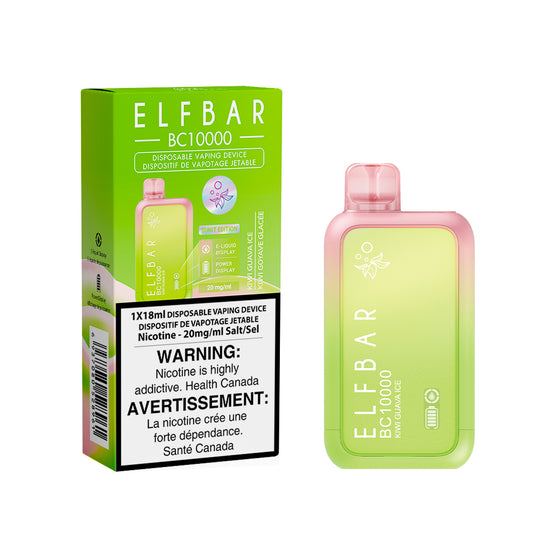 Strawberry Kiwi Ice - ELF Bar 18ml Orleans Vape