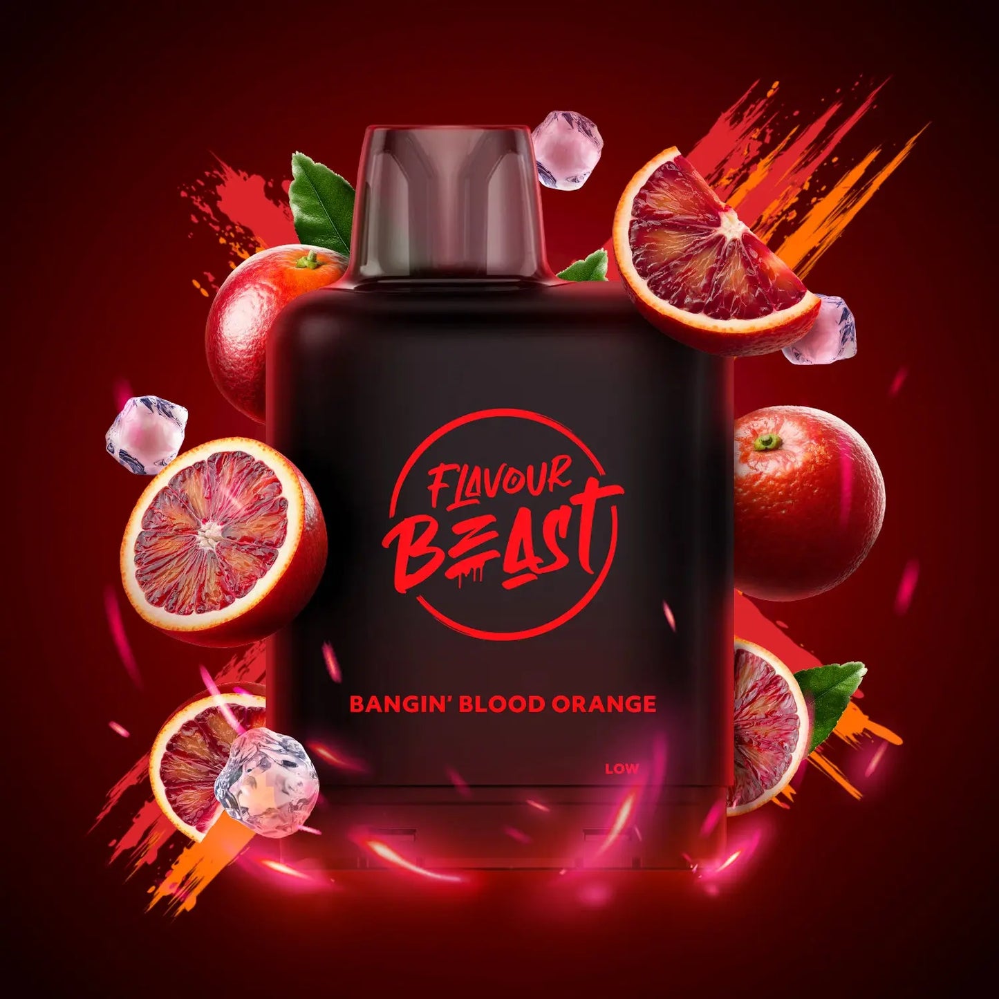 Level X Boost Flavour Beast 15k Pod 20mL - Bangin' Blood Orange Iced