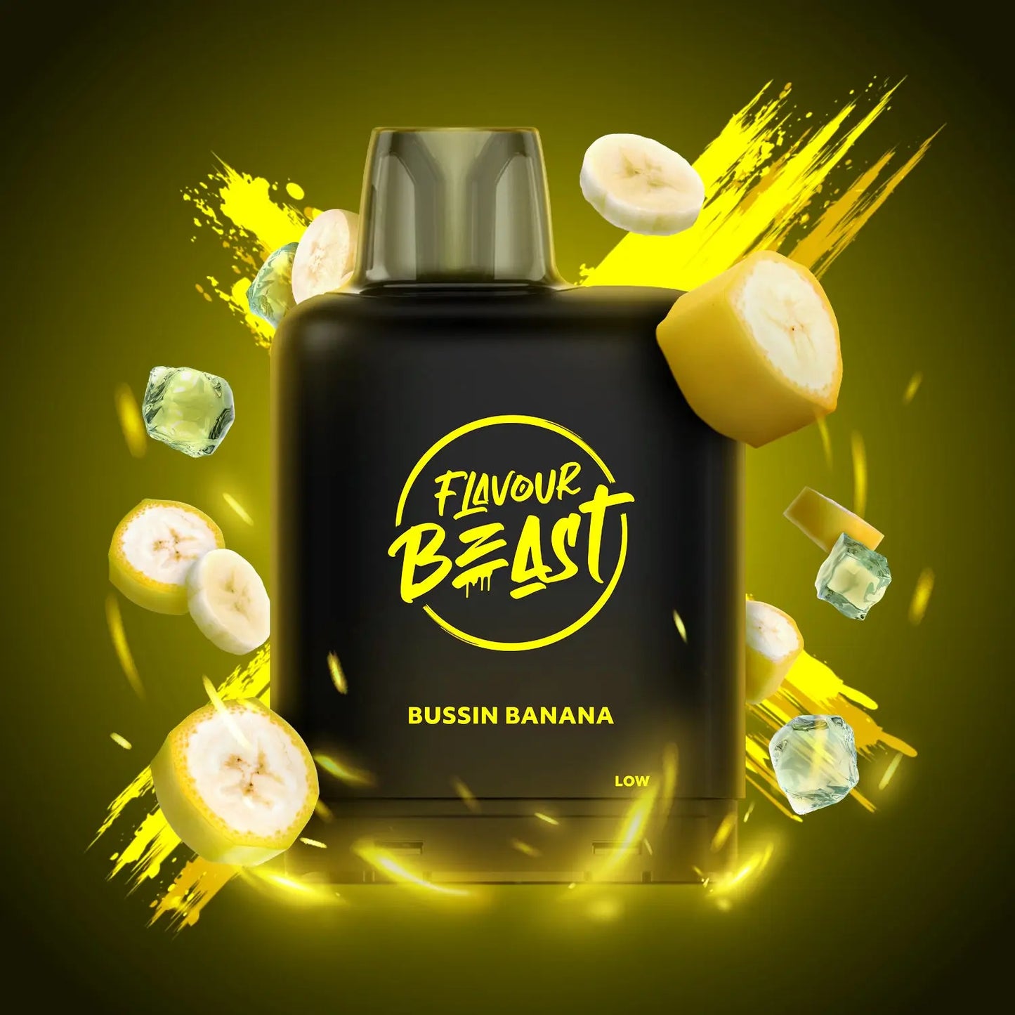 Level X Boost Flavour Beast 15k Pod 20mL - Bussin' Banana Iced