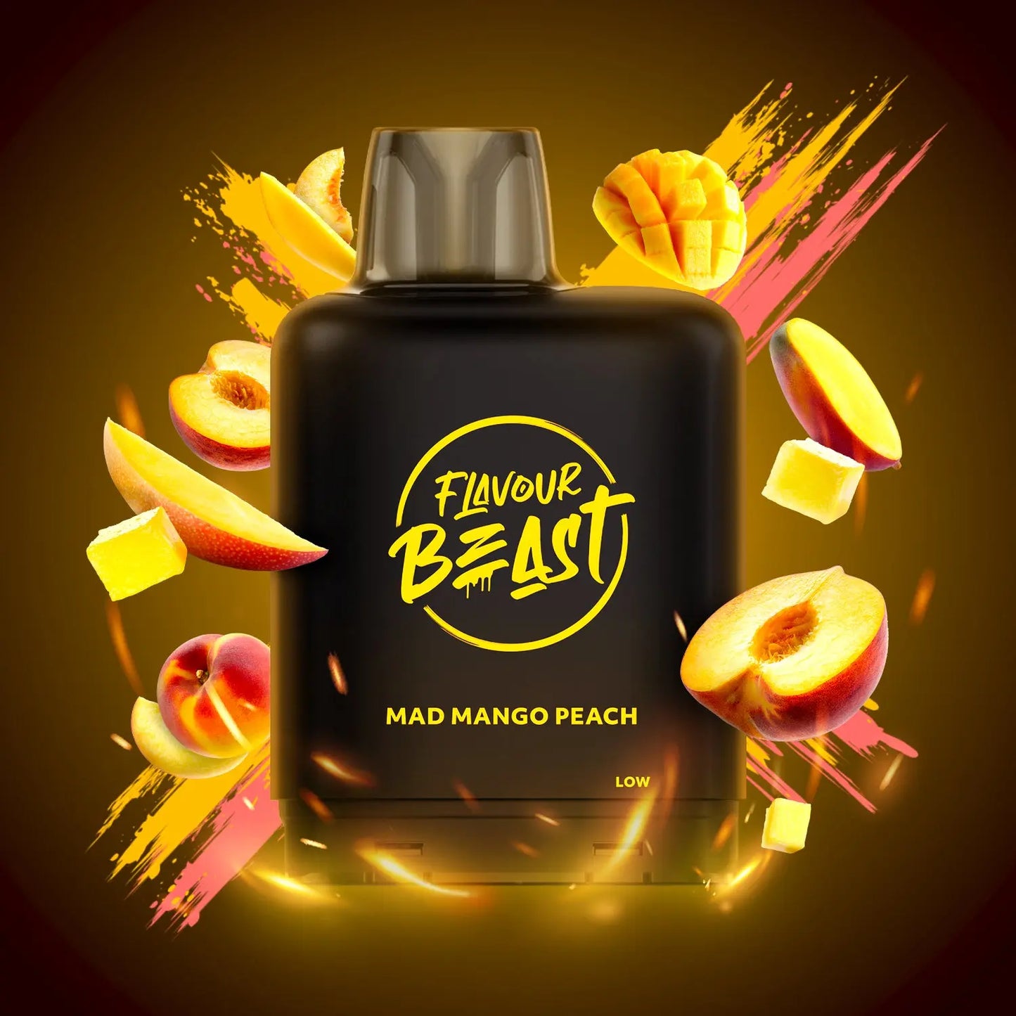 Level X Boost Flavour Beast 15k Pod 20mL - Mad Mango Peach