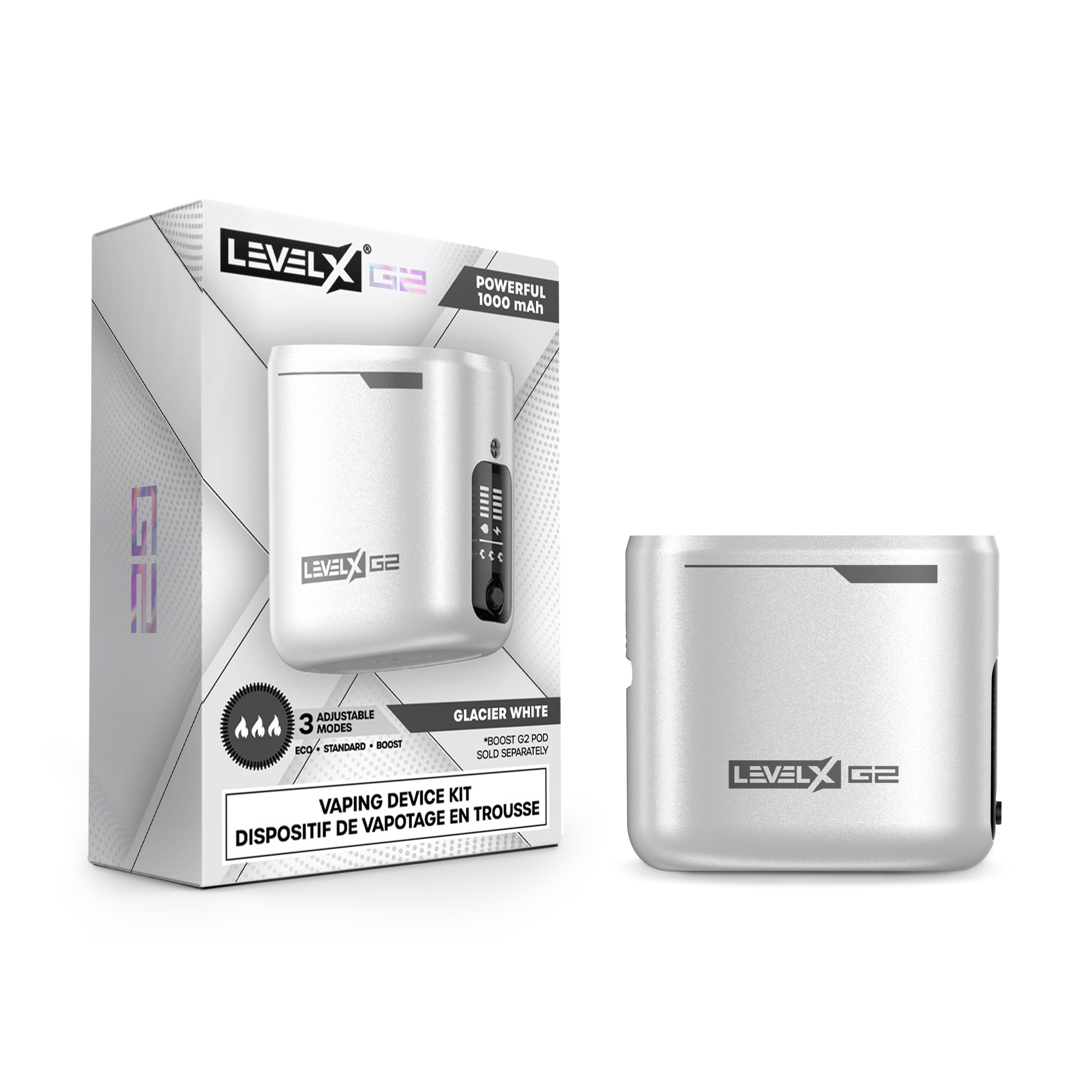 Level-X G-2 White Boost Battery Orleans Vape