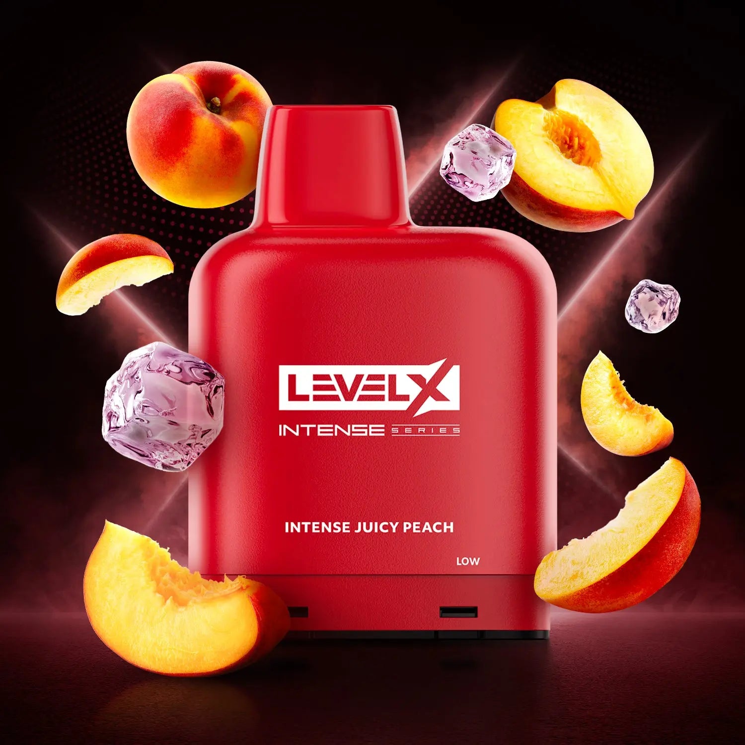 Level X Pod Intense Series 14mL - Intense Juicy Peach - Orleans Vape